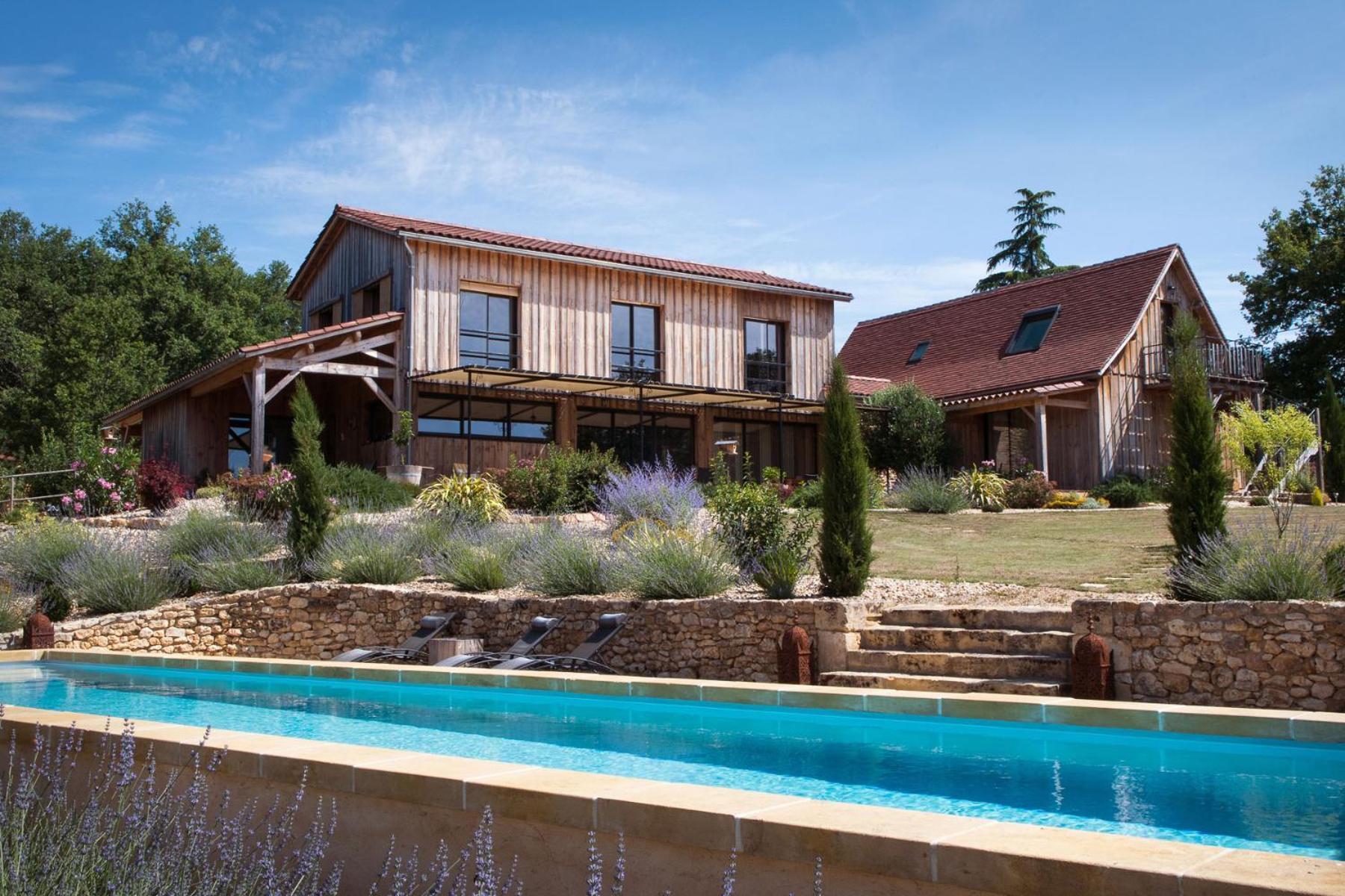 Bed and Breakfast Le Lion D'Or en PERIGORD Mauzac-et-Grand-Castang Exterior foto